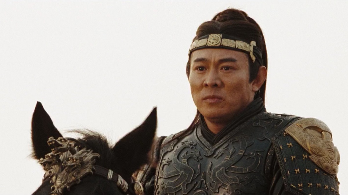 Jet Li in The Mummy: Tomb of the Dragon Emperor.