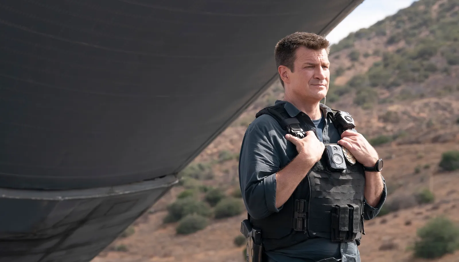 Nathan Fillion in The Rookie