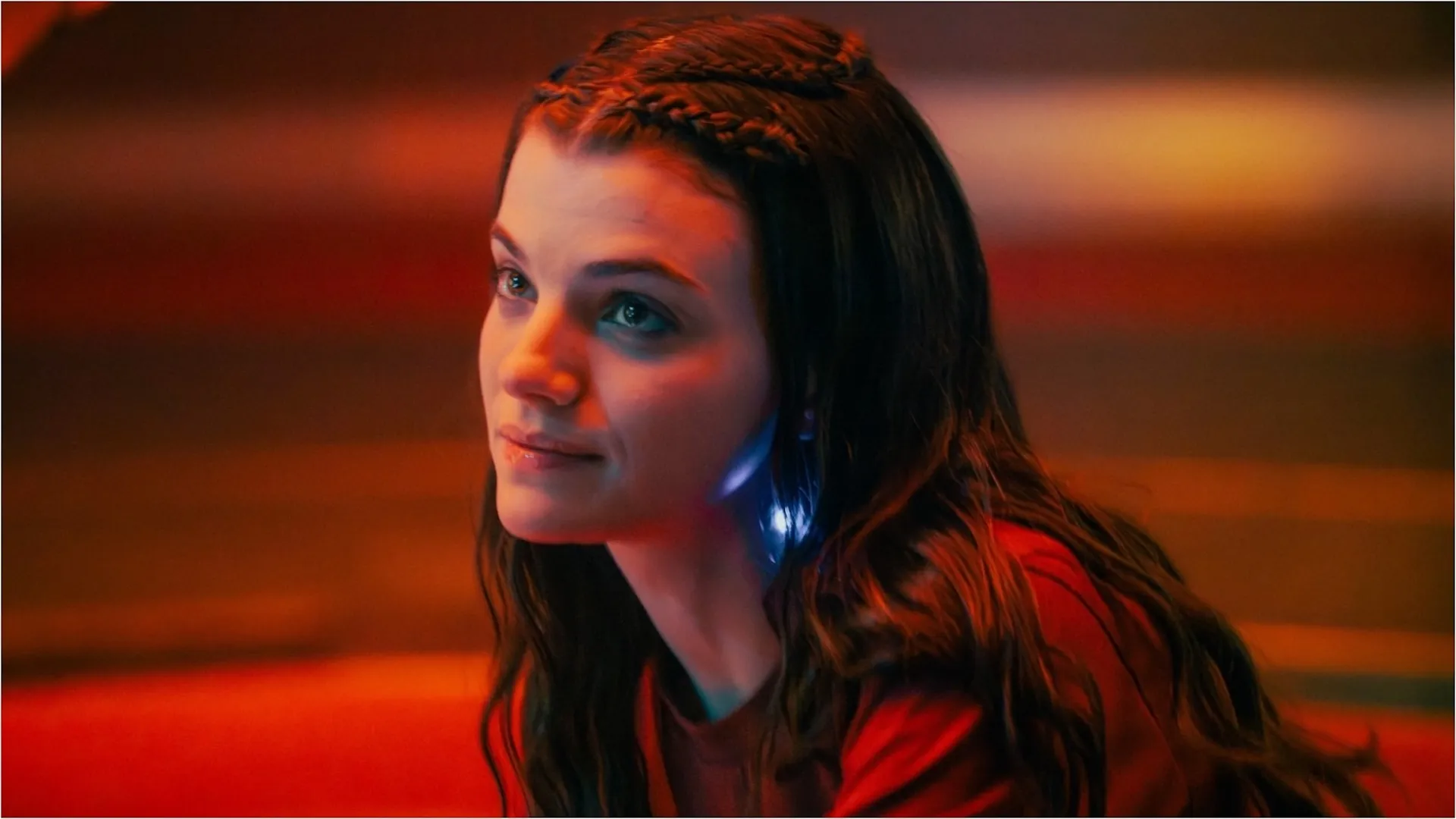 ZoÎ Steiner as Tarima in season 1, episode 8, of Star Trek: Starfleet Academy streaming on Paramount+. Photo Credit: Michael Gibson/Paramount+