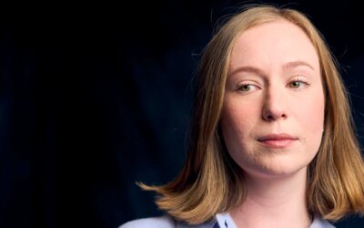 Buscadores de amor infinito: Hannah Einbinder y Justin Theroux hablan sobre cultos y tocamientos incómodos