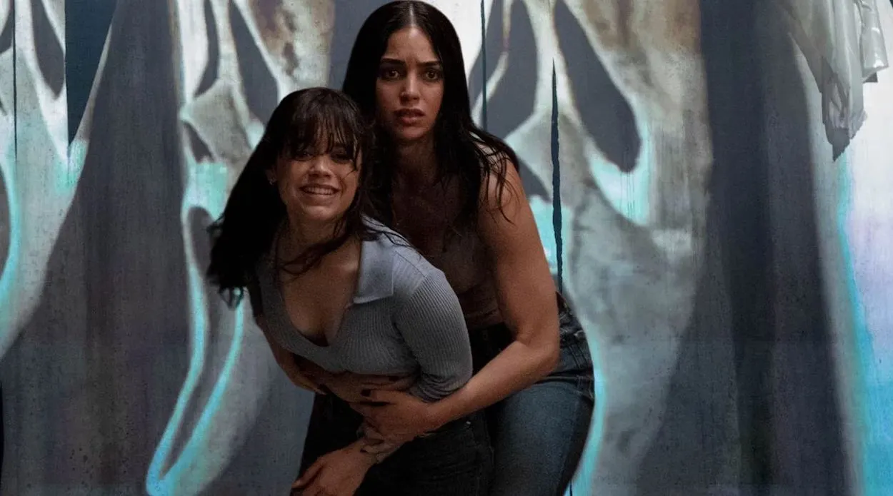 Jenna Ortega and Melissa Barrera in Scream 6