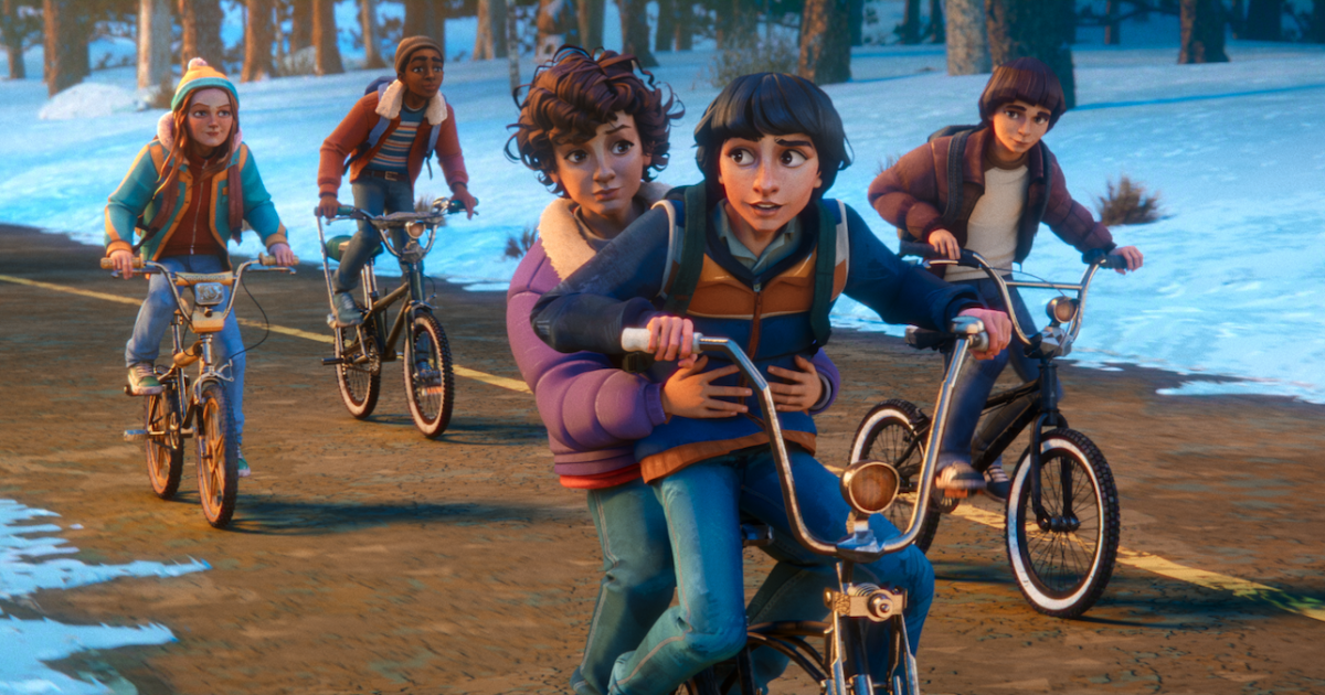 Stranger Things: Tales From '85 Trailer lleva una franquicia inflada a lo básico