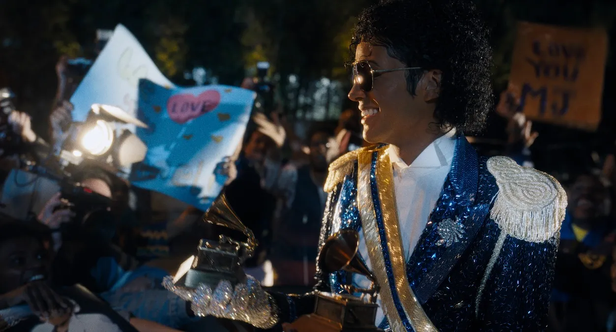 Jaafar Jackson as Michael Jackson in Michael. Photo Credit: Courtesy of Lionsgate