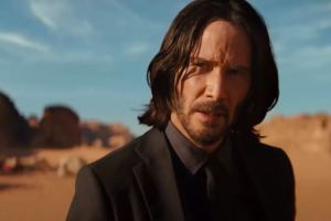 Keanu Reeves está dando voz a un samurái porque, por supuesto, lo es