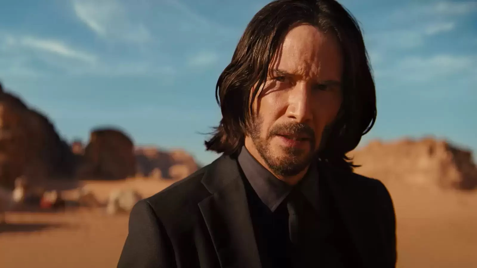 Keanu Reeves está dando voz a un samurái porque, por supuesto, lo es